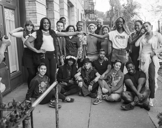 Mya Taylor of 'Tangerine', Ladyfag and members of The Lesbian, Gay, Bisexual & Transgender Community Center (Photo: Courtesy Barneys New York).