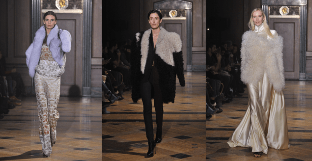 A trio of fur from Ms. Theallet