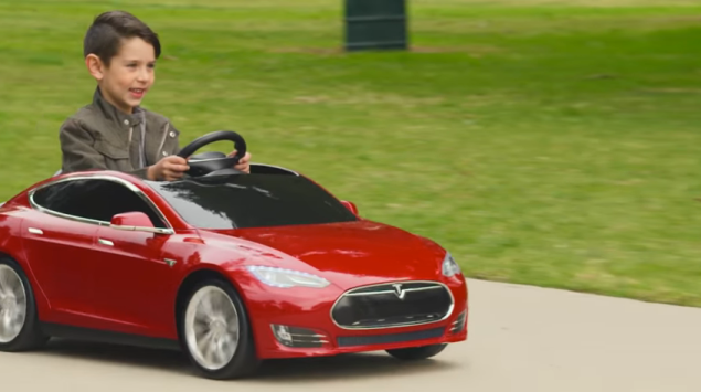 The Tesla Model S, for kids.