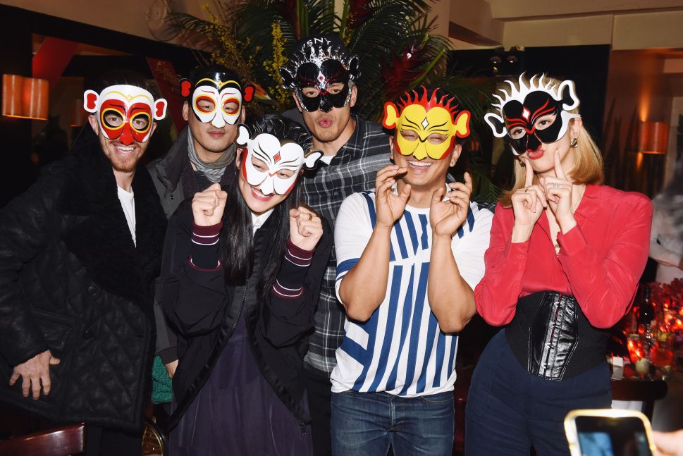 Shaun White, Richard Chai, Liu Wen, Prabal Gurung, Canis Chow (Photo: Hennessy).