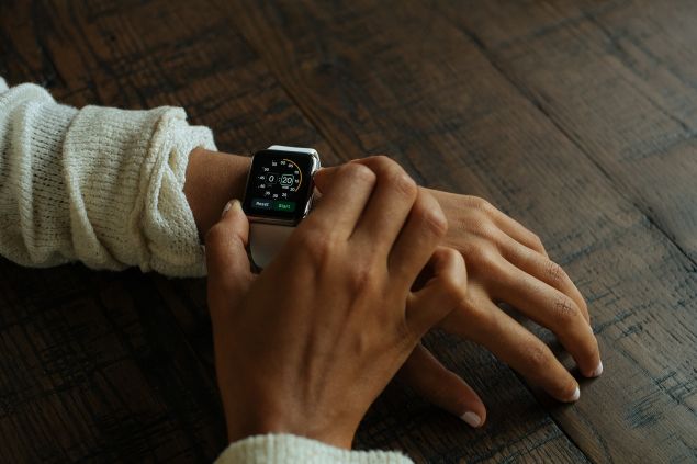 A smart watch.