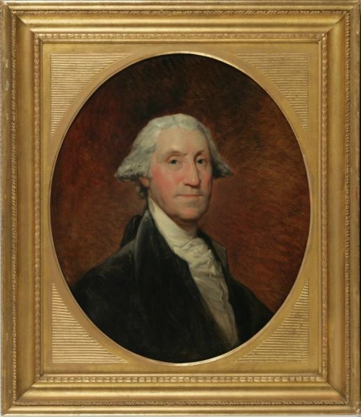 Gilbert Stuart, George Washington, (ca. 1795). (Photo: Keno Auctions)