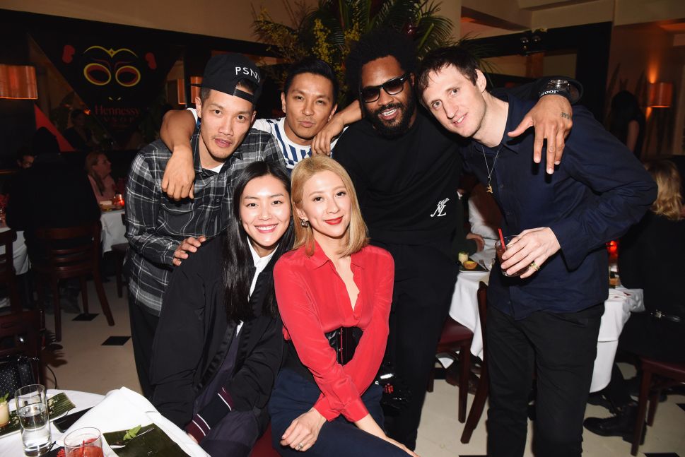 Dao Yi-Chow, Prabal Gurung, Maxwell Osborne, Marc Alary, Liu Wen, Canis Chow (Photo: Hennessy).