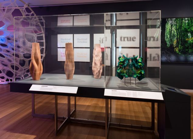 Installation view of "BeautyCooper Hewitt Design Triennial." Photo by Matt Flynn © 2016 Cooper Hewitt, Smithsonian Design Museum