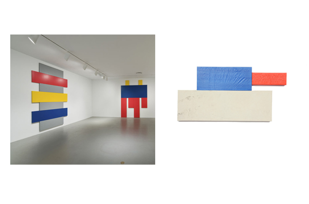 Joe Bradley, installation view of 2008 Whitney Biennial. Grear Patterson, Atlanta, 2015.