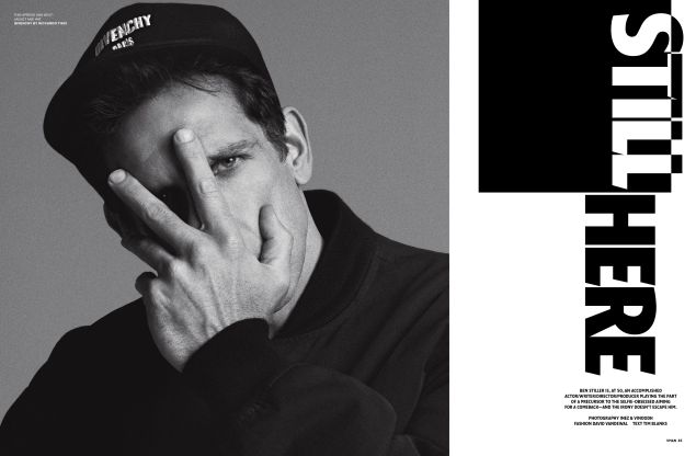 Mr. Stiller in the pages of V Man (Photo: Courtesy V Man).