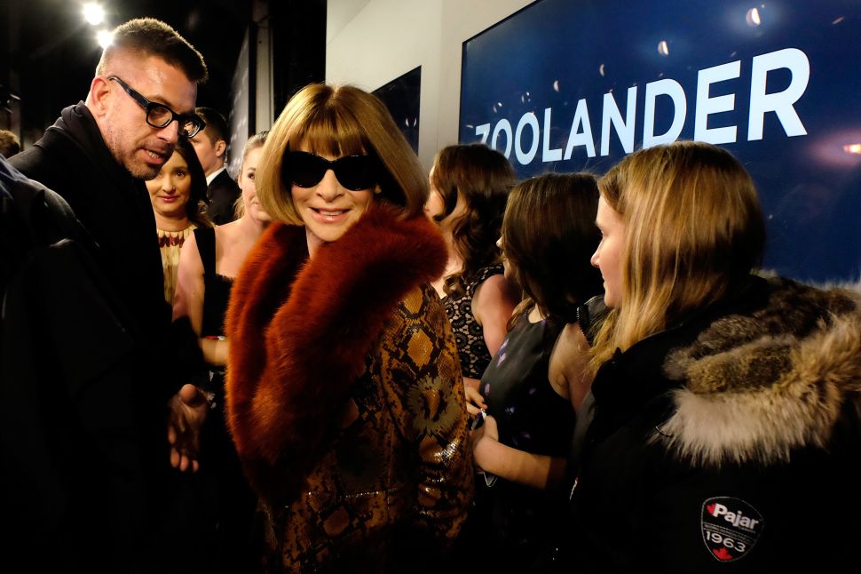Anna Wintour (Photo: Frazer Harrison/Getty Images for Paramount).