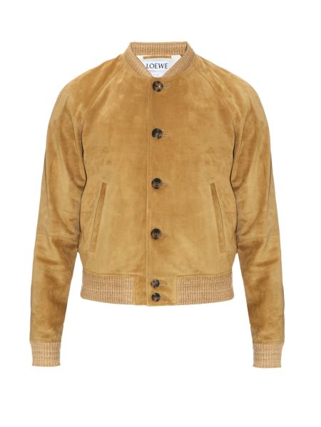 Loewe Suede Bomber Jacket, $3,630, MatchesFashion.com