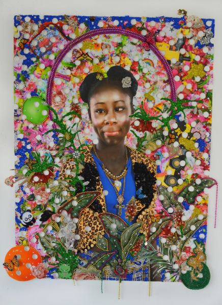Ebony G. Patterson 14 (. . . when they grow up . . .), 2016.