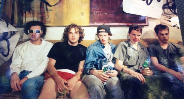 Left to right: Apanius, McClelland, Chastain, McTighe, Brockway.