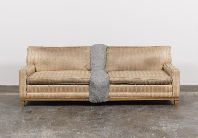 Rodney McMillian, Couch, 2012.