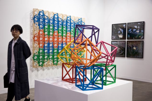 Rasheed Araeen Rossi and Rossi, Hong Kong and London. Galleries sector, Art Basel in Hong Kong 2016.