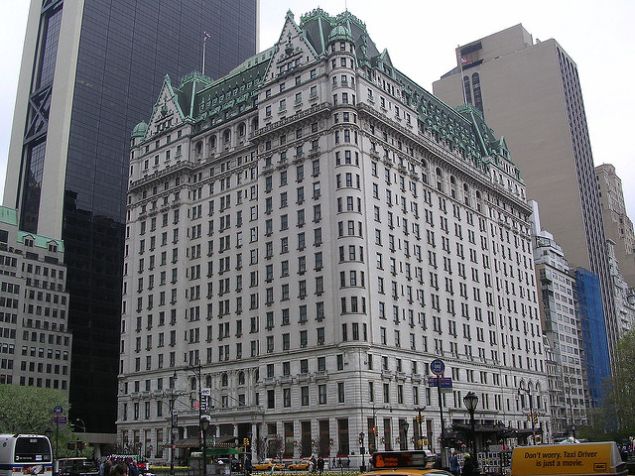 The Plaza Hotel.