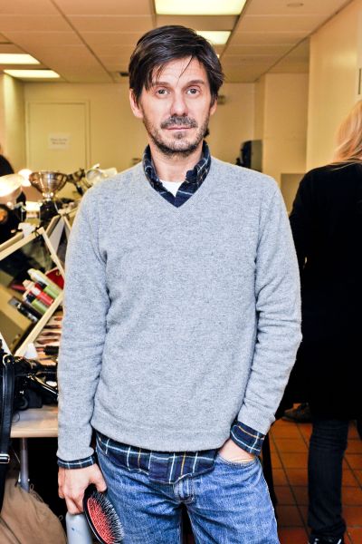 Guido Palau==Ports 1961 Fall Winter 2012 Backstage==New York Public Library, NYC==February 15, 2012==© Patrick McMullan==