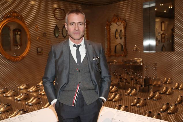 Thom Browne== Caroline Baumann hosts Talks and Private Reception with Thom Browne== Cooper Hewitt Smithsonian Design Museum, 2 East 91st Street, NYC== March 17, 2016== ©Patrick McMullan==