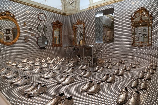 Atmosphere== Caroline Baumann hosts Talks and Private Reception with Thom Browne== Cooper Hewitt Smithsonian Design Museum, 2 East 91st Street, NYC== March 17, 2016== ©Patrick McMullan==