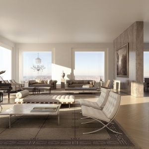 Perhaps Mr. Arabo will go for a different aesthetic than this in decorating his two new apartments.