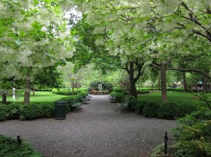 Only the select few with keys can enter Gramercy Park.