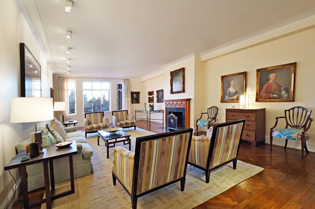A top-floor spread at the historic Beresford on Central Park West 