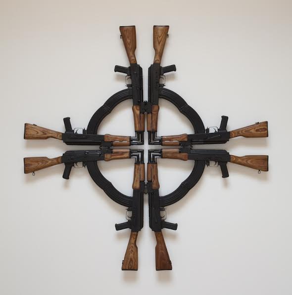 Mel Chin, A Cross for the Unforgiven, 2002.