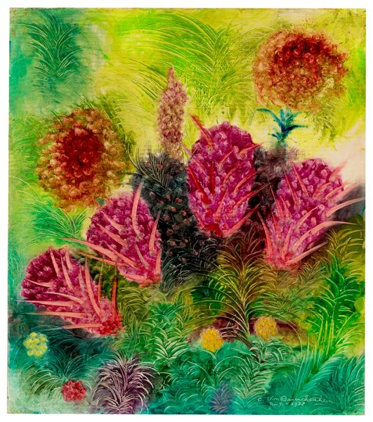 Eugene Von Bruenchenhein, Untitled, November 4, 1977.
