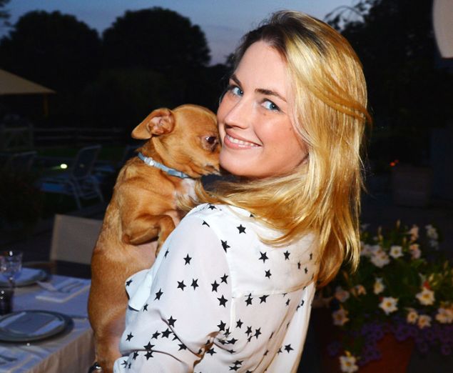 Amanda Hearst and Finn.