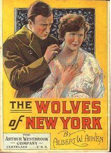 Albert Aiken's "The Wolves of New York," a later dime novel in the "American Detective" series.