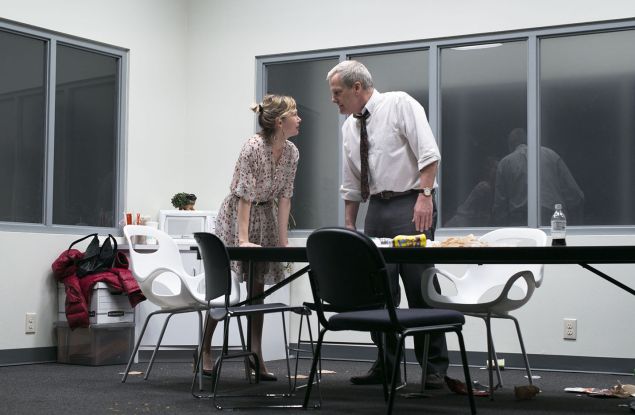 Jeff Daniels and Michelle Williams in Blackbird.