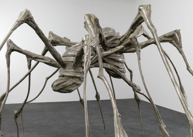 Louise Bourgeois' Spider Couple, 2003.