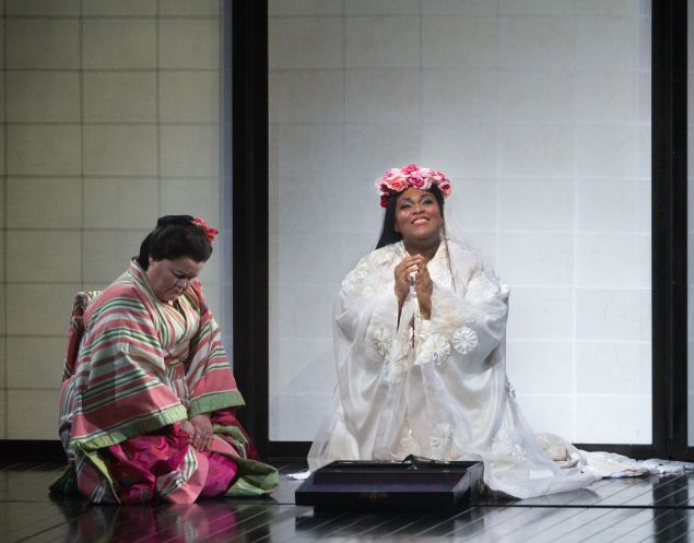 Anna Netrebko in "Madame Butterfly." 