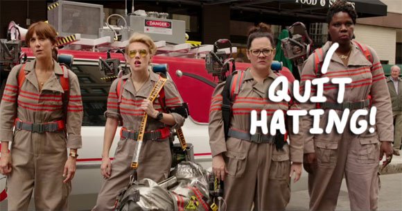 A creative Twitter user made this graphic in support of Leslie Jones' 'Ghostbusters' character.
