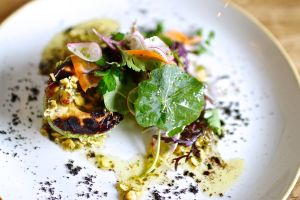 The charred avocado salad.
