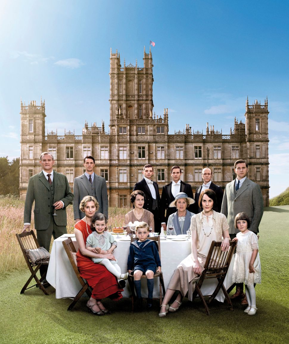 The cast of Downton Abbey.