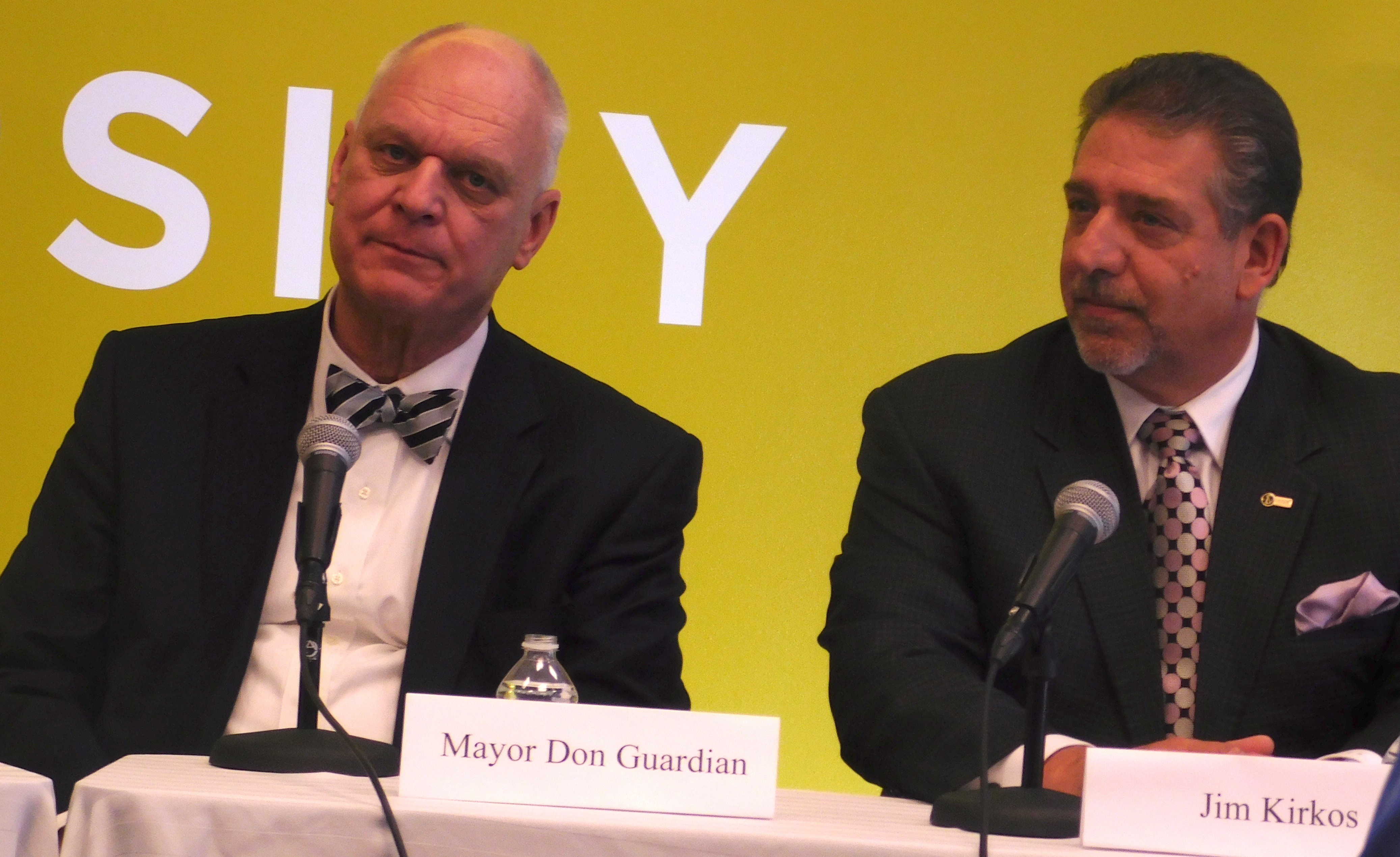 Guardian and Kirkos were on a panel about Jersey City expansion.
