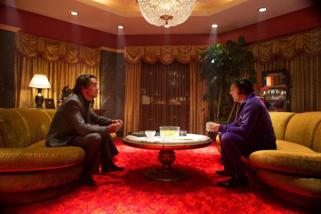 Bobby Cannavale as Richie Finestra and Shawn Klush as Elvis Prestley.