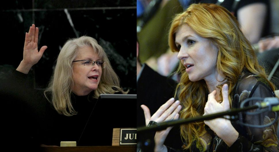 Judge Pamela Campbell played by Connie Britton