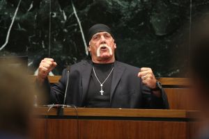 Hulk Hogan on the stand yesterday.