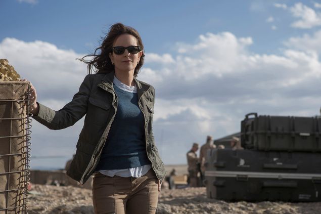 Tina Fey plays Kim Baker in Whiskey Tango Foxtrot.