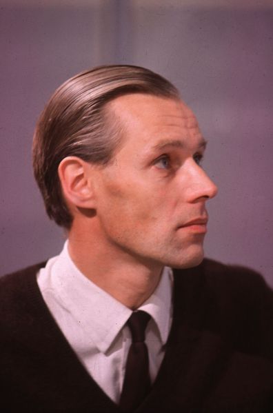 1965: 60s pop music producer George Martin, known as the fifth Beatle. He also worked with Cilla Black, Gerry & the Pacemakers and Billy J Kramer and set up his own studio, AIR London in 1965. 