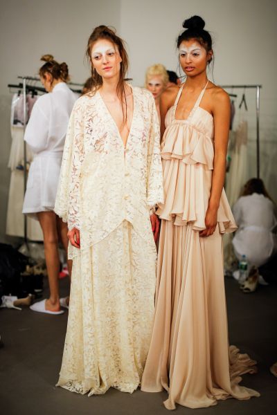 Boho bride vibes at Houghton's Spring/Summer 2016 show