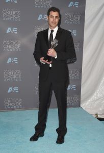 Screenwriter Josh Singer, winner of Best Original Screenplay for 'Spotlight,' at the Critics Choice Awards.
