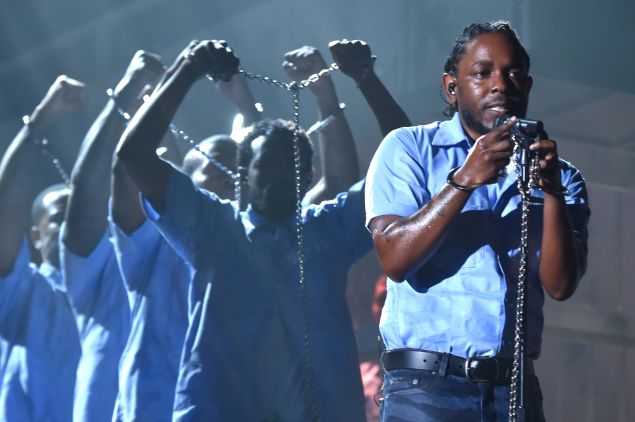 Kendrick at the Grammys