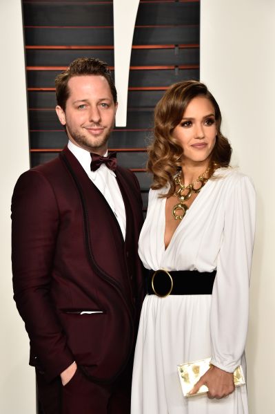 Derek Blasberg and Jessica Alba
