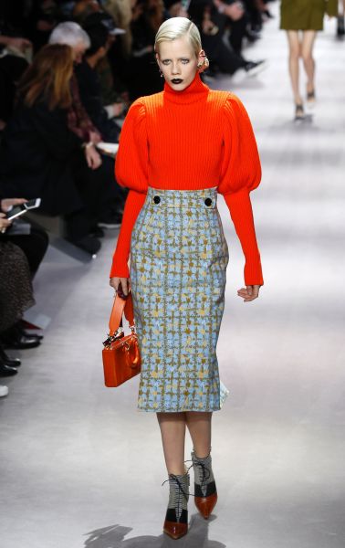 A random pop of orange