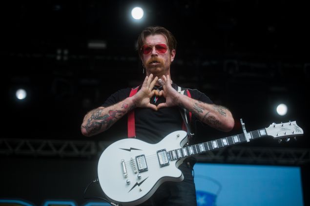 Singer Jesse Hughes of Eagles of Death Metal