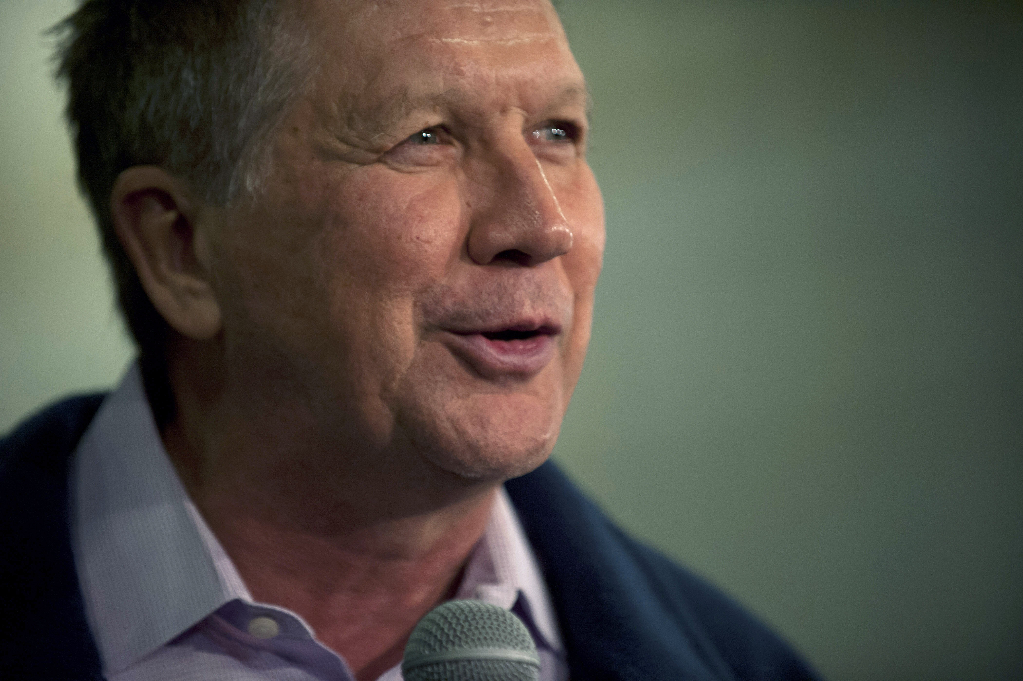 Gov. John Kasich.