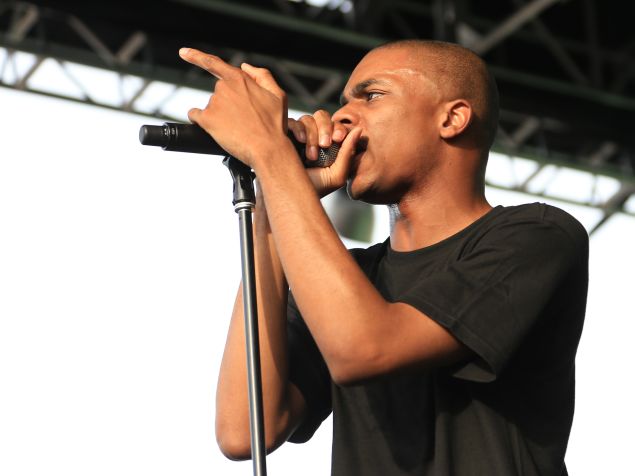 Vince Staples speaking truth to power at SXSW 2016's Spotify House