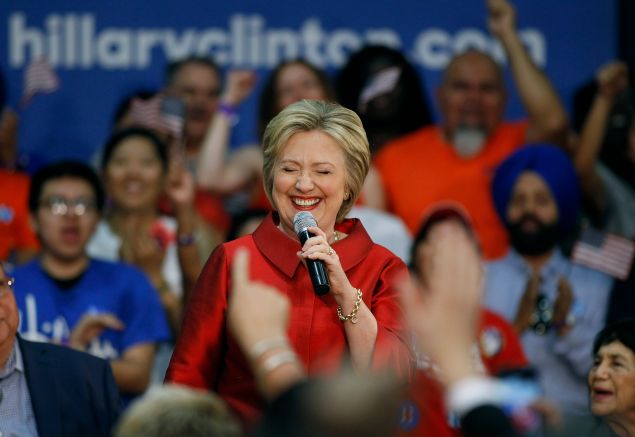 Hillary Clinton.