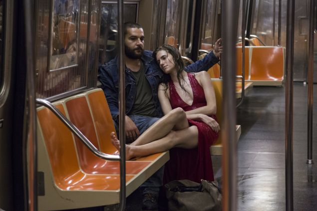Christopher Abbott and Allison Williams in Girls.