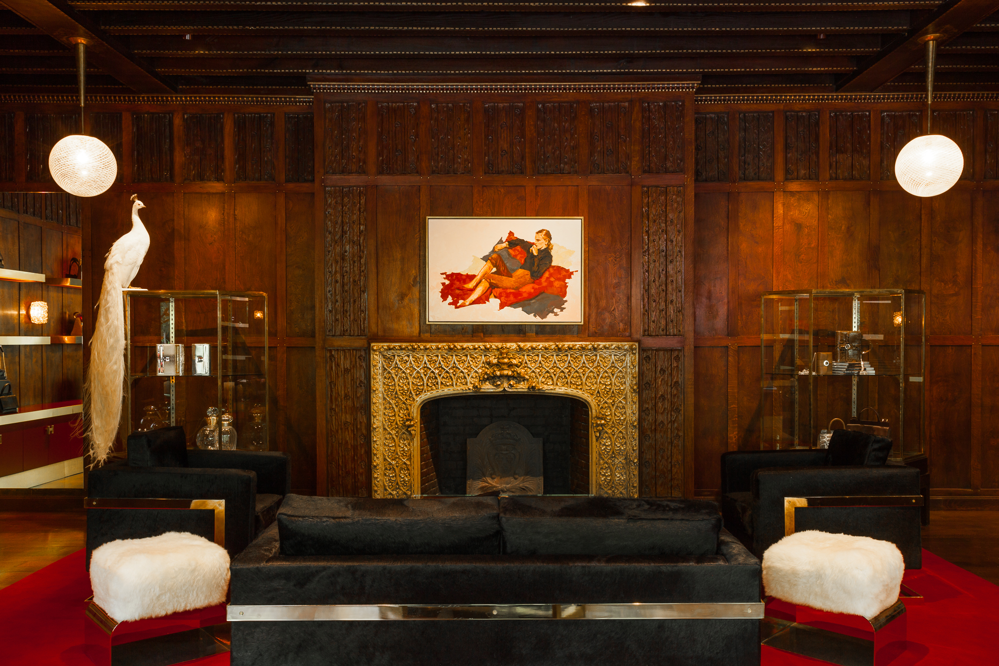 Hayward House Fireplace